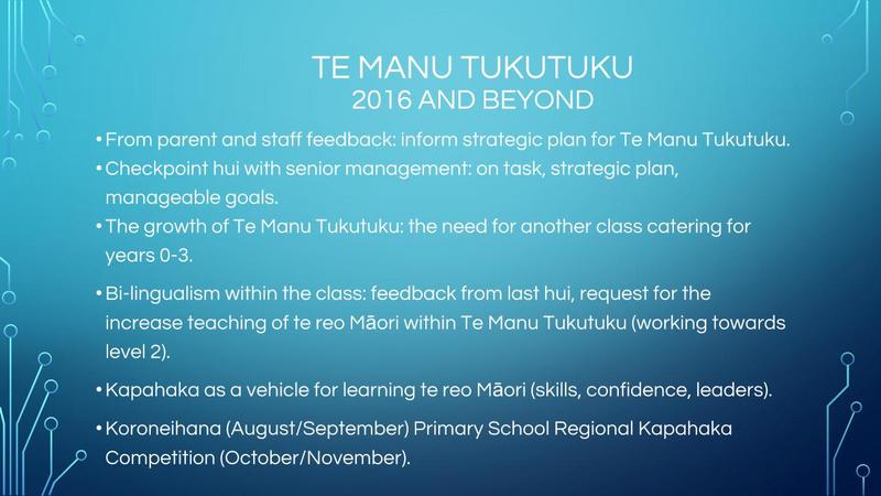 Te Manu Tukutuku | Weymouth Primary School